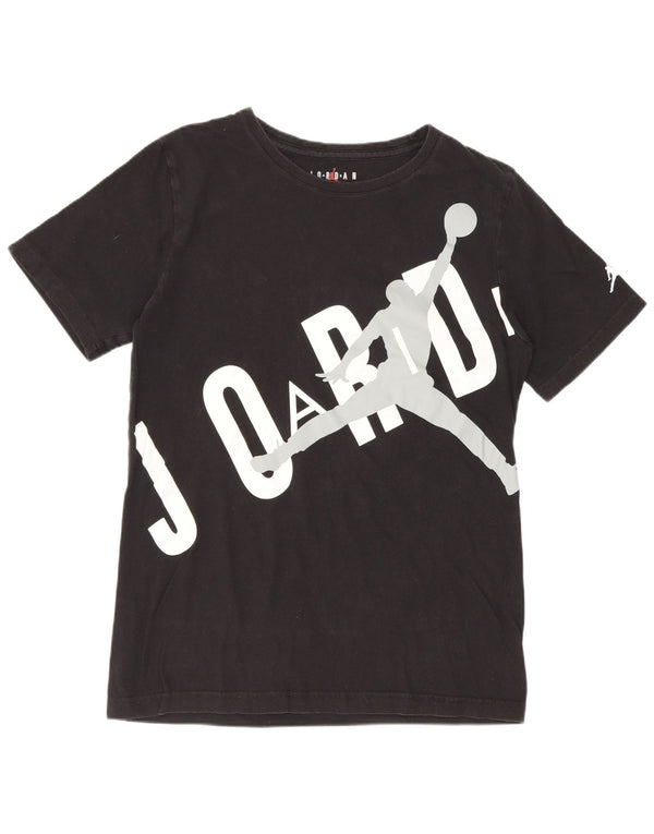 Chłopięcy T-shirt z grafiką Jordan, 13-14 lat XL, czarny