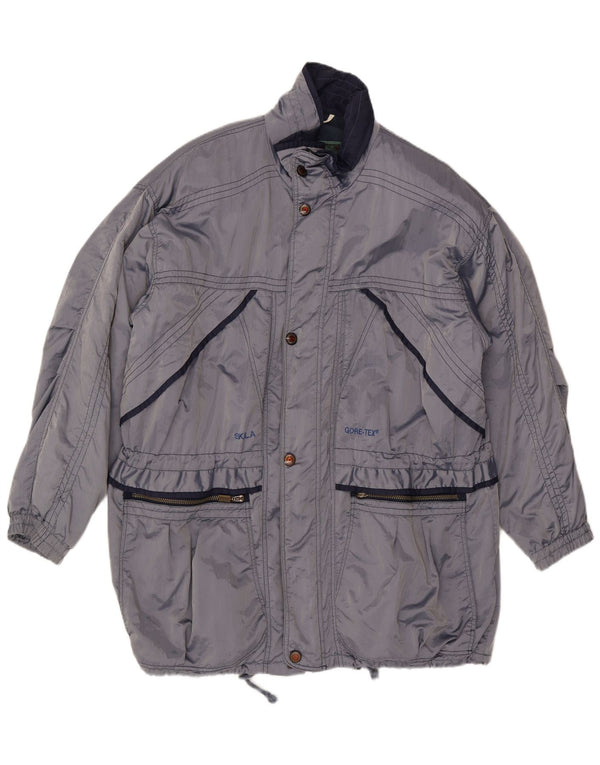 Męska kurtka wiatrówka SKILA UK 46 3XL Niebieski akryl