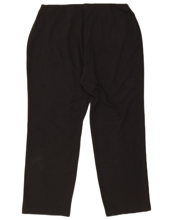 Marks & Spencer Damskie spodnie typu slim casual UK 14 Large W34 L26 Black