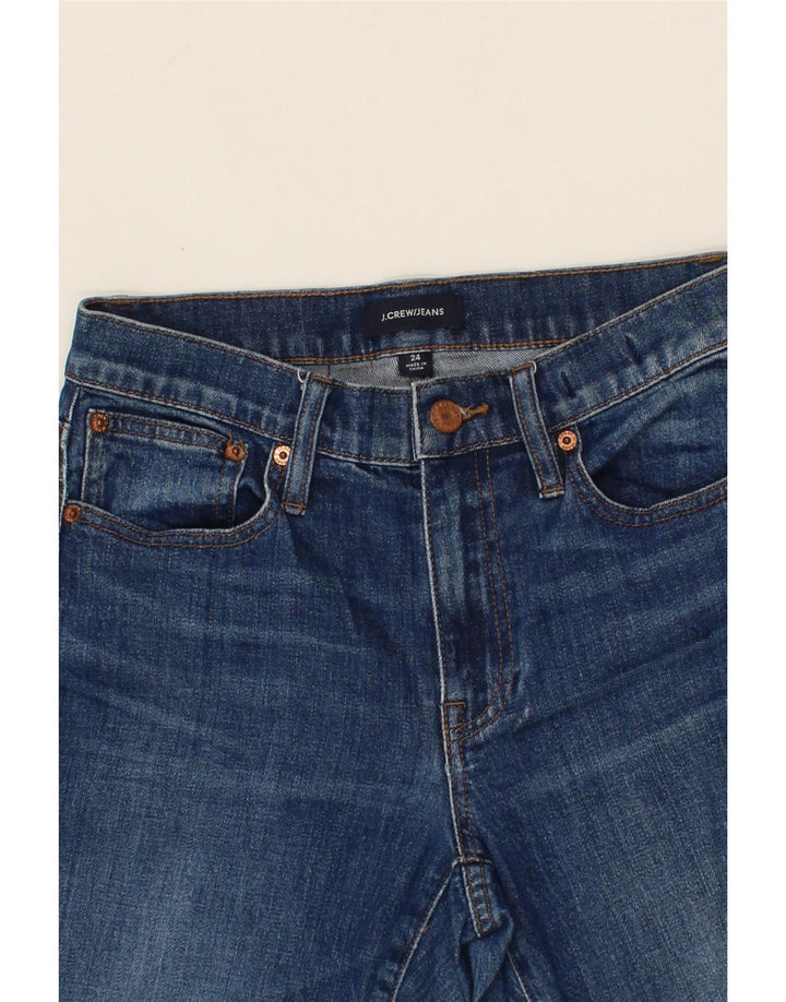 J. CREW Womens Slim Jeans W24 L27  Blue Cotton Vintage J. Crew and Second-Hand J. Crew from Messina Hembry 