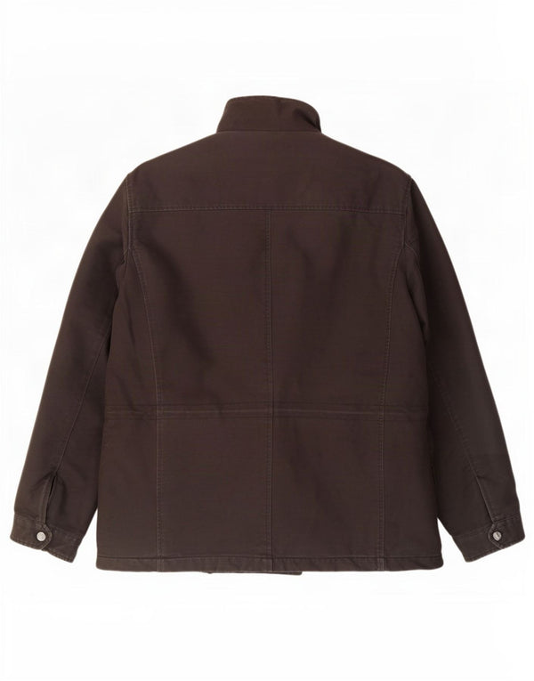 Męska kurtka Basefield Sherpa Utility UK 42 XL, brązowa, bawełniana