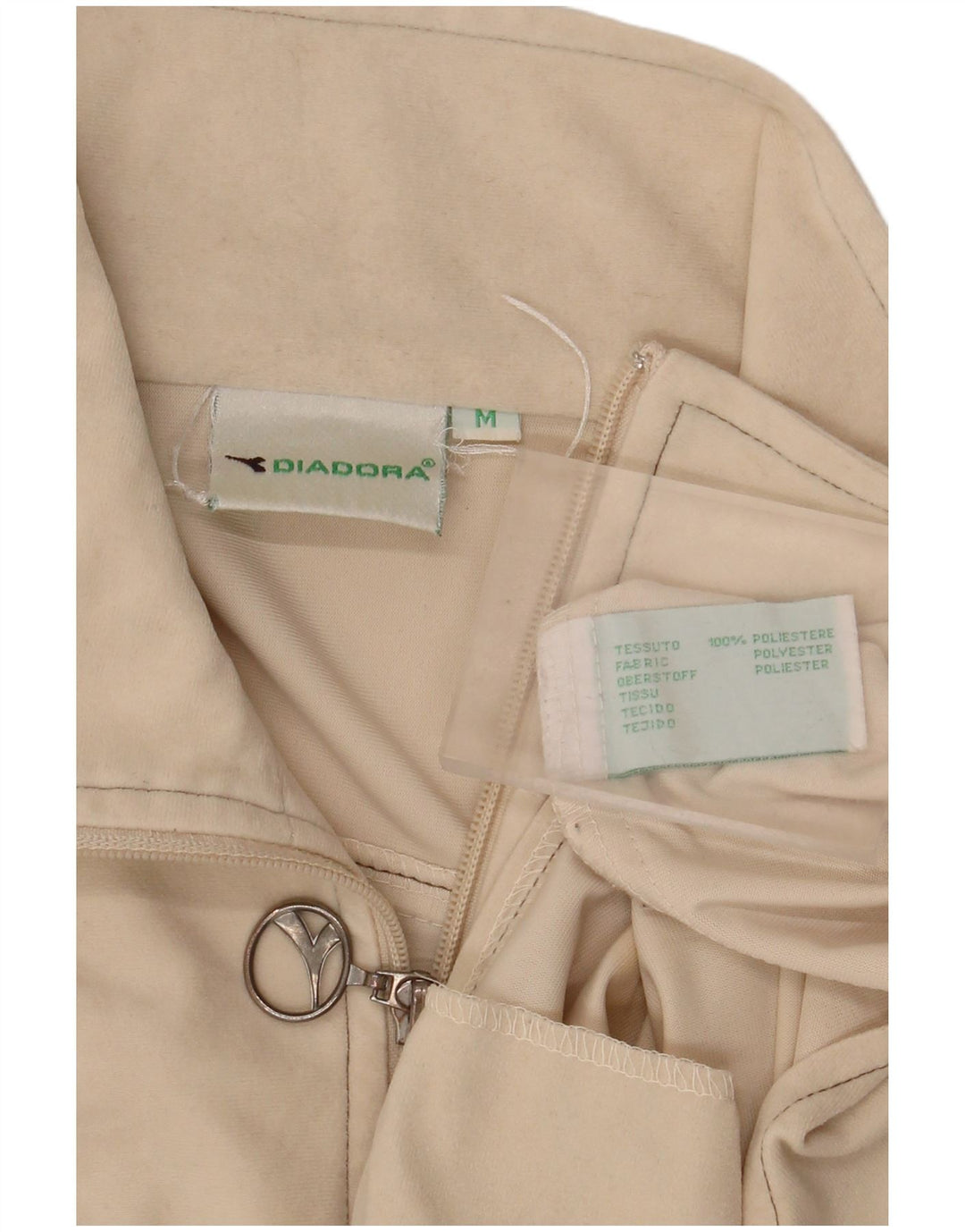 DIADORA Męska bluza dresowa, średni beżowy poliester