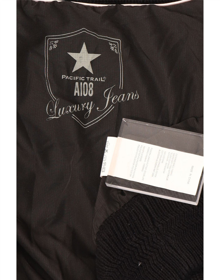 Męski sweter rozpinany Pacific Trail, średni czarny, bawełniany