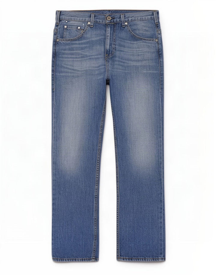 Męskie proste dżinsy Levi's W34 L32 Niebieskie bawełniane