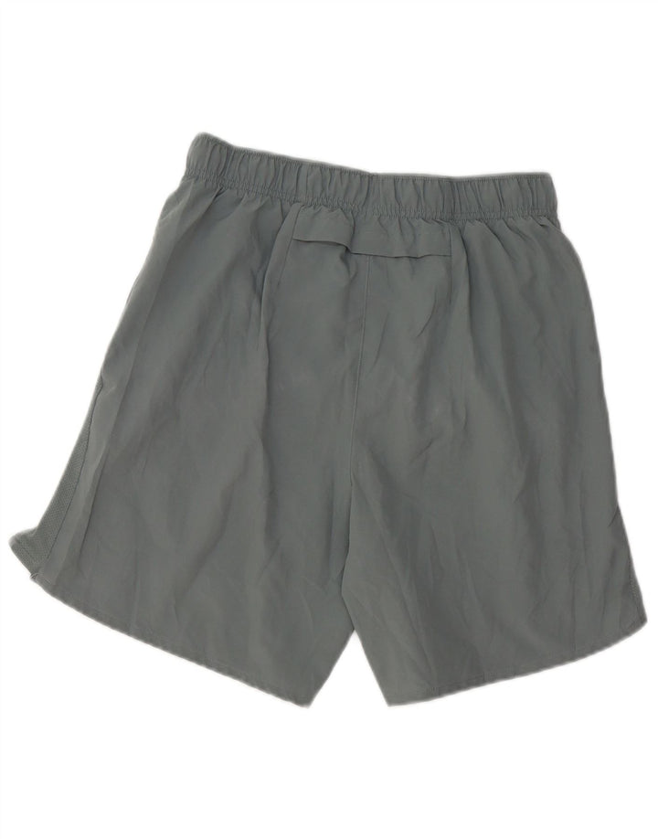 Męskie spodenki sportowe Nike Dri Fit, małe, szare, poliestrowe
