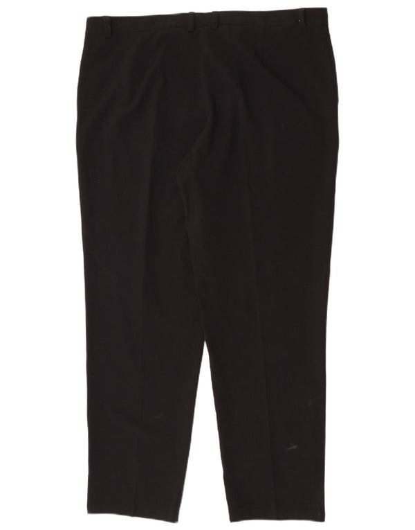 Marks & Spencer Damskie wąskie spodnie na co dzień UK 18 XL W38 L29 Czarne