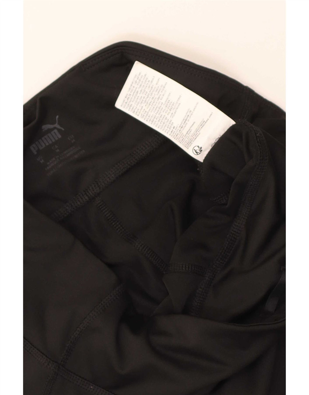 Damskie legginsy Capri Puma UK 12, średni czarny poliester