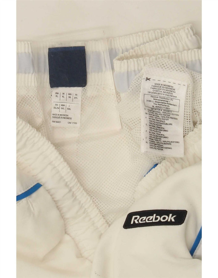 Męskie spodenki sportowe Reebok XL, biały poliester
