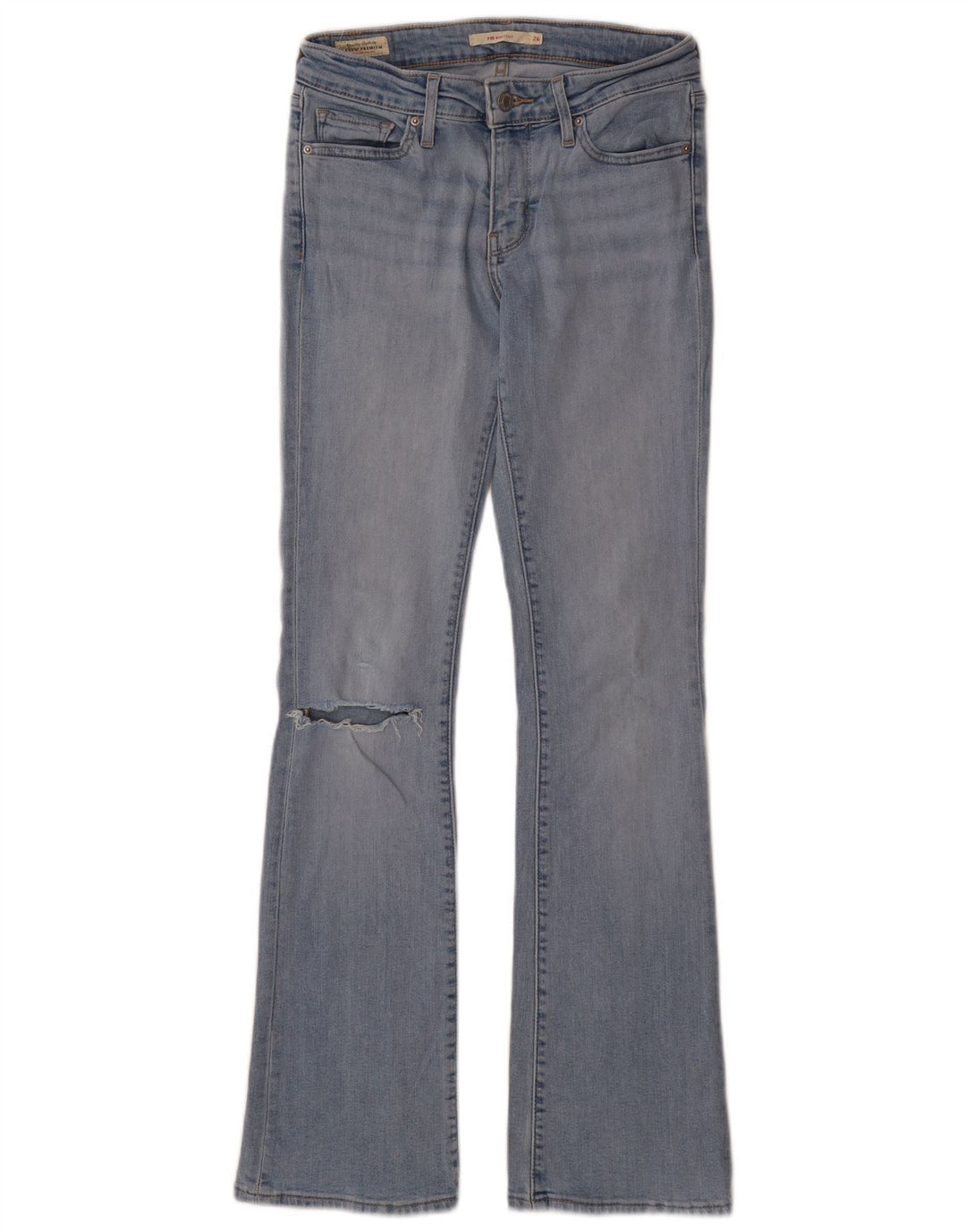 Damskie jeansy Levi's 715 Bootcut W26 L32 Niebieskie