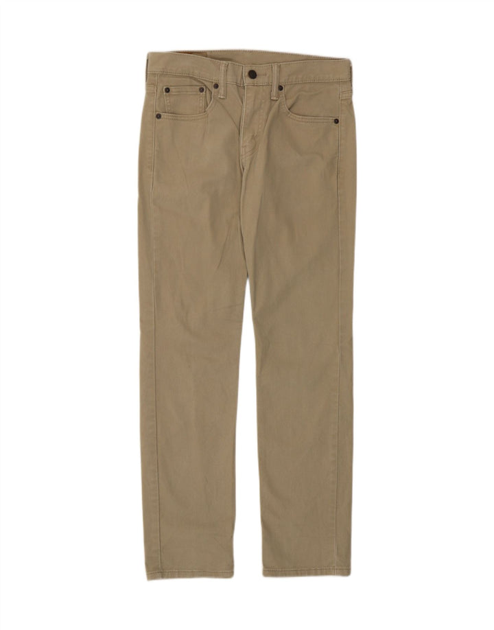 Męskie jeansy Levi's 511 Slim W29 L30 Zielona bawełna