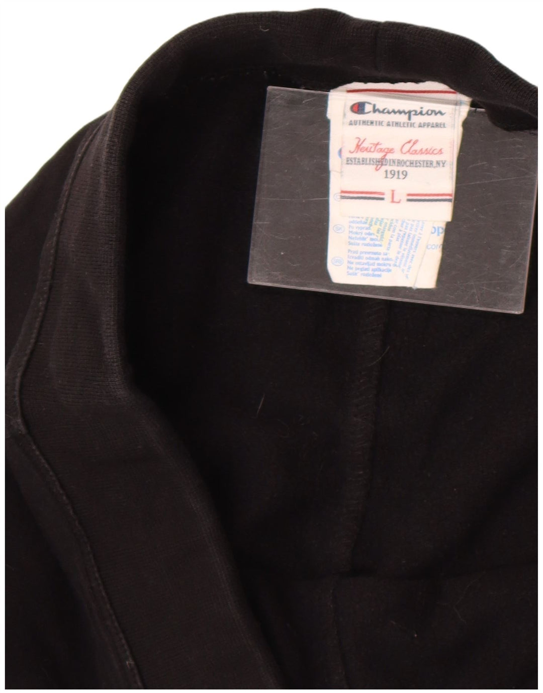 Damskie spodnie dresowe Champion Joggers UK 14, duże czarne