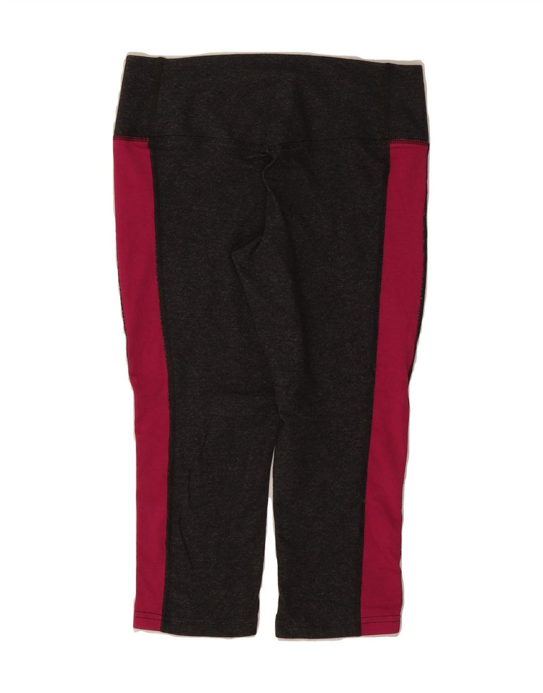 NIKE Womens Dri Fit Capri Leggings UK 10 Small  Grey Colourblock Vintage Nike and Second-Hand Nike from Messina Hembry 