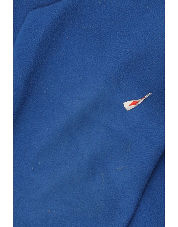 Męska kurtka polarowa Asics UK 40, duża niebieska, poliester