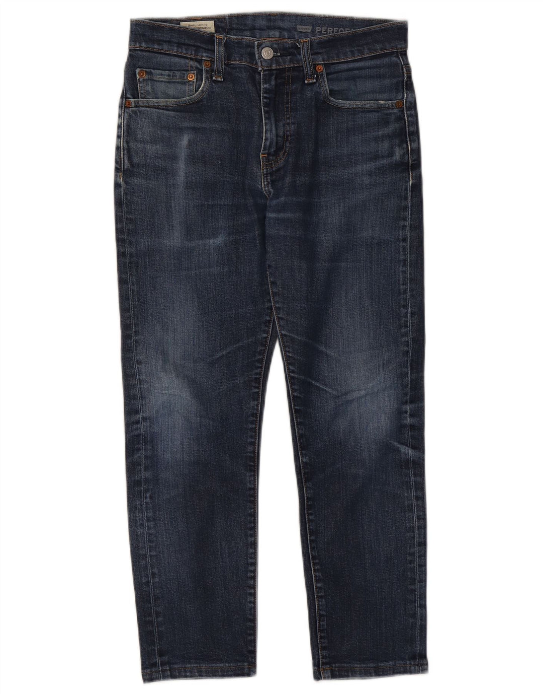 LEVI'S Womens 512 Slim Tapered Jeans W29 L25 Blue Cotton