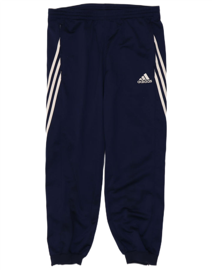 Adidas Męskie Spodnie Dresowe Joggery Duże Granatowe Poliester