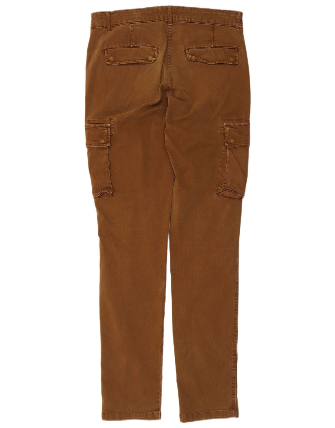 Męskie spodnie cargo Lyle & Scott W32 L33 Brązowe bawełniane