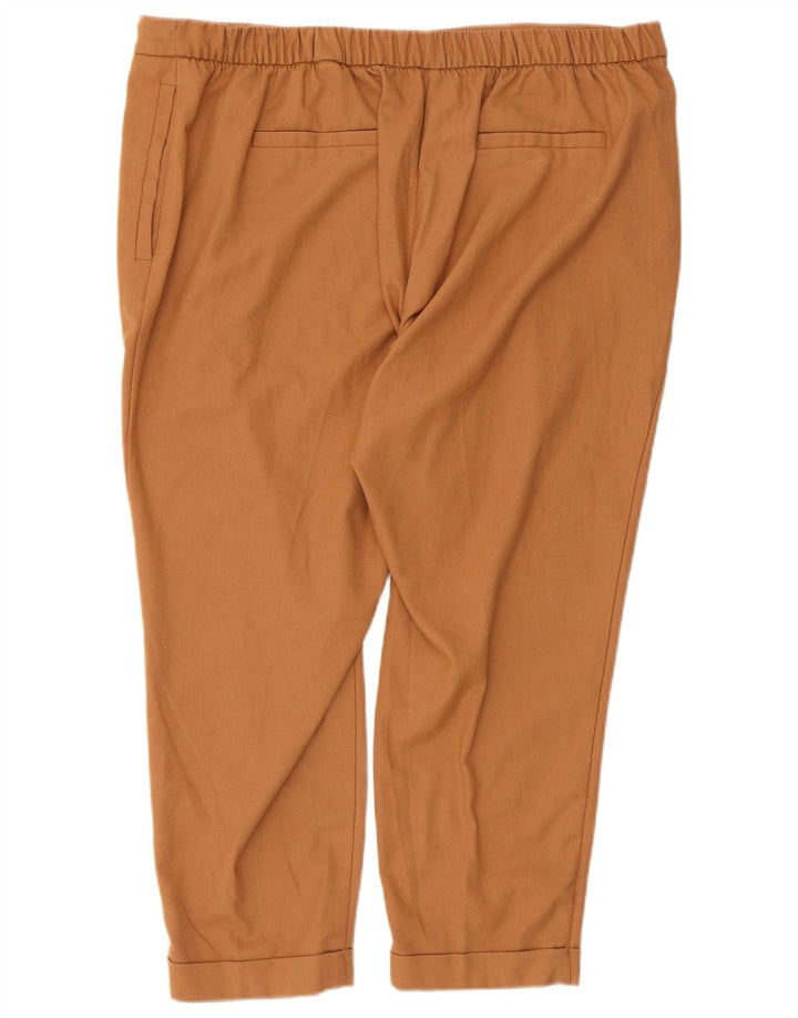 Spodnie damskie Marks & Spencer UK 20 2XL W38 L25 Beżowy Poliester