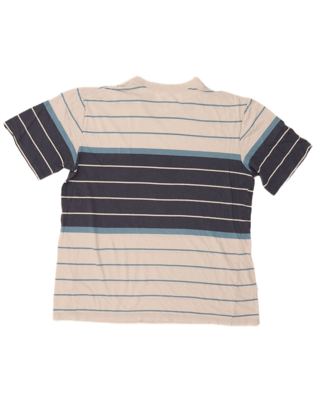 T-shirt męski Nike, średni biały kolor z blokami