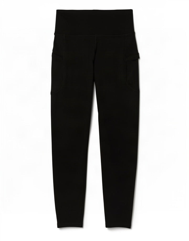 Damskie legginsy Nike Dri Fit UK 12, średni czarny poliester