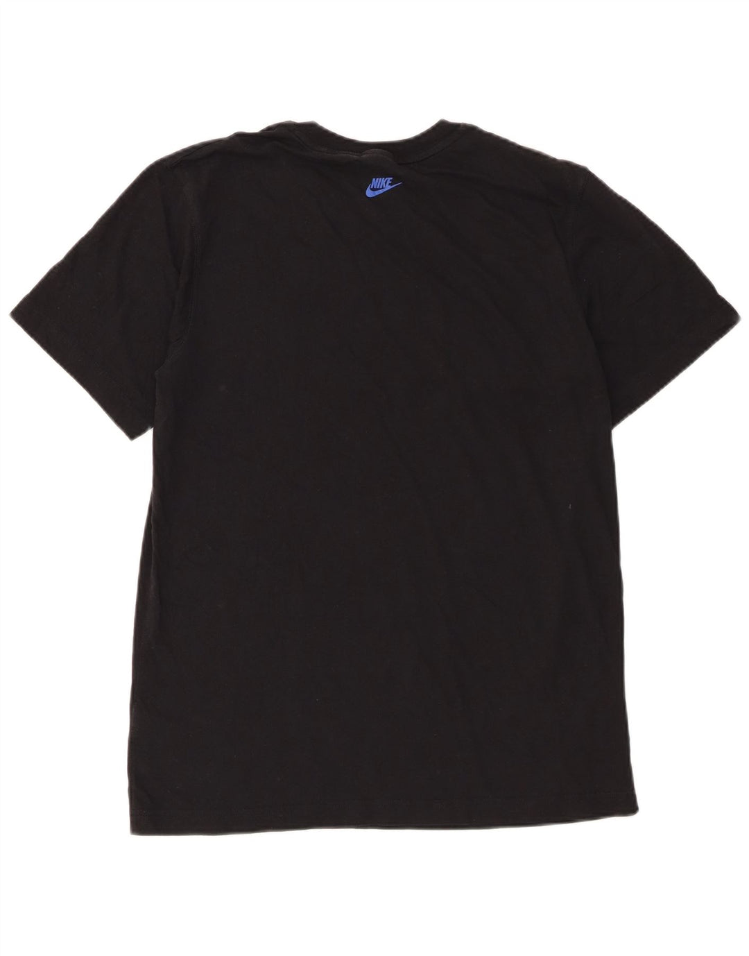 Męski T-shirt z grafiką Nike, średni czarny, bawełniany