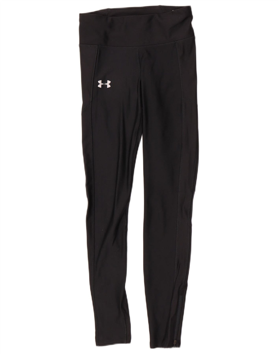 Damskie legginsy uciskowe Under Armour UK 10, małe, czarne, sportowe z poliestru