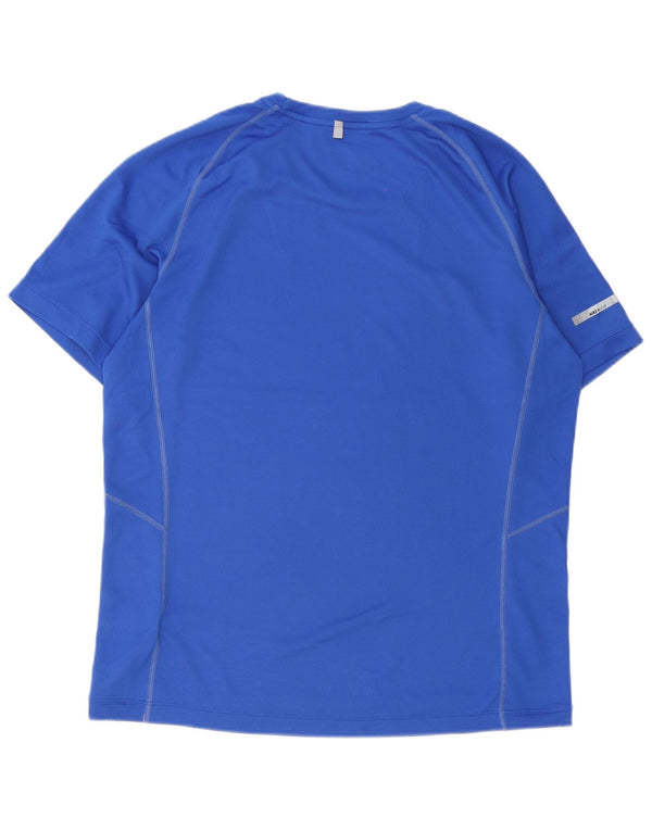 Męski T-shirt Nike Dri Fit, duży, niebieski, poliester