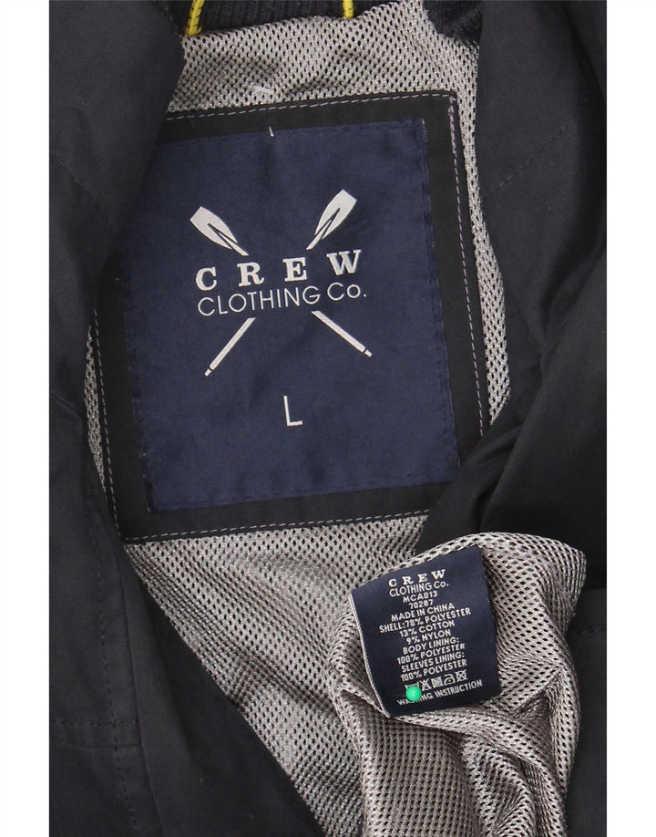 Crew Clothing Męska kurtka użytkowa UK 40 duża granatowa poliester