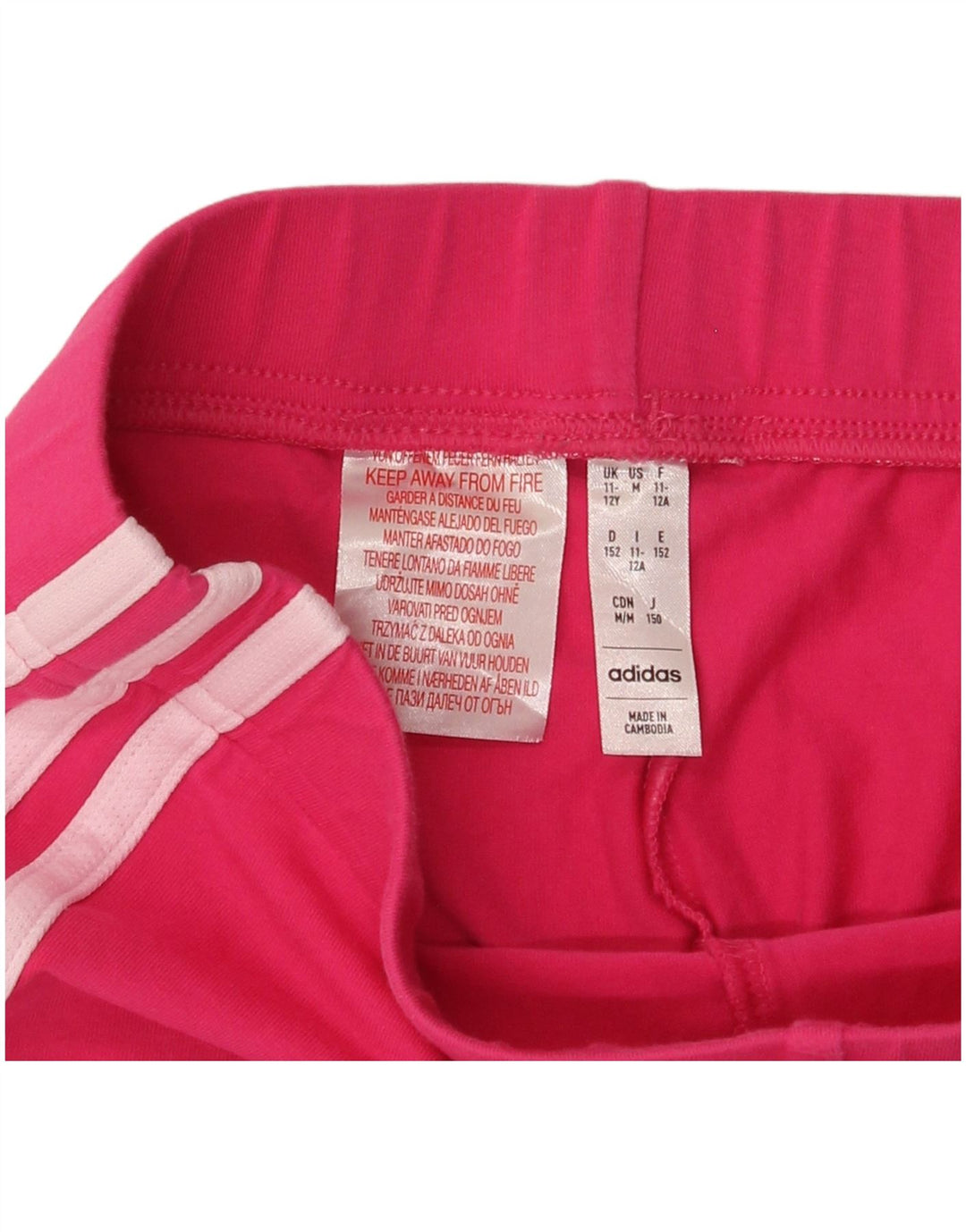 Legginsy Adidas Dziewczęce 11-12 Lat Różowe