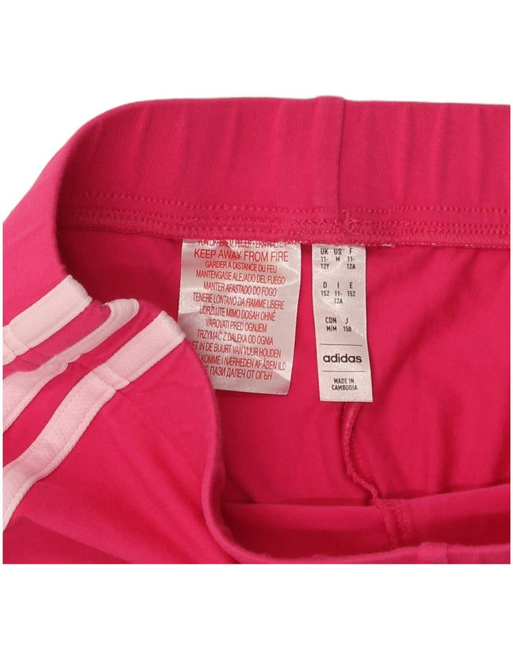 Legginsy Adidas Dziewczęce 11-12 Lat Różowe