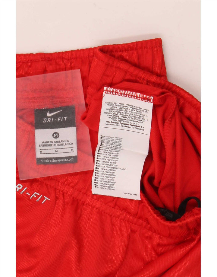 Męskie spodenki sportowe Nike Dri Fit, poliester w czerwone paski