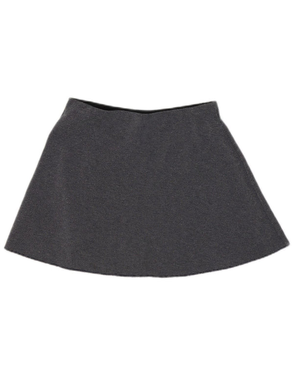 ZARA Womens Mini Skirt Medium W28  Navy Blue Flecked