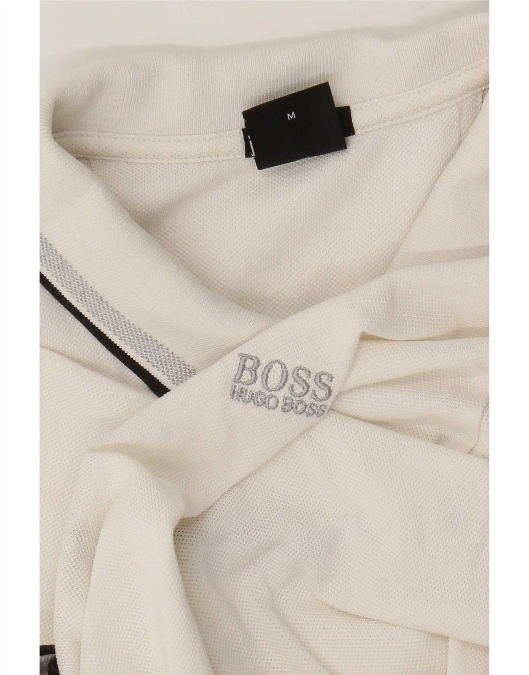 Męska koszulka polo Hugo Boss, średnia biel