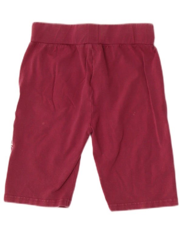 Damskie spodenki sportowe Ellesse Graphic UK 8 Small Burgundowa bawełniana