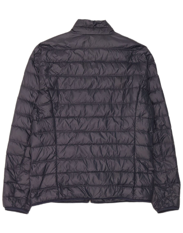 Męska wyściełana kurtka Armani Graphic UK 44 2XL Granatowy nylon