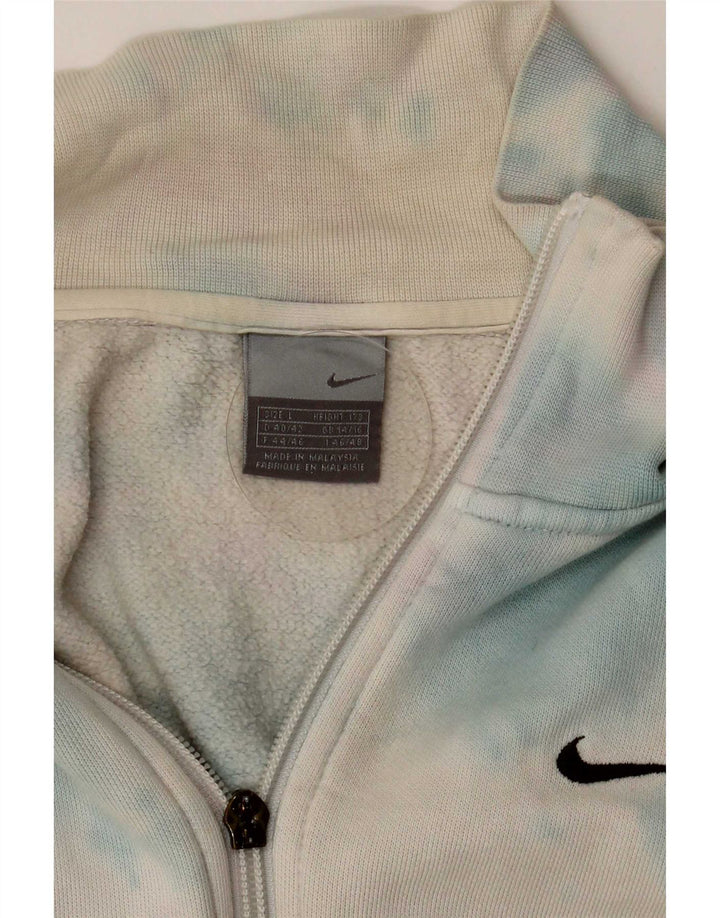Damska kurtka dresowa Nike UK 16, duża, wielobarwna tkanina typu tie-dye