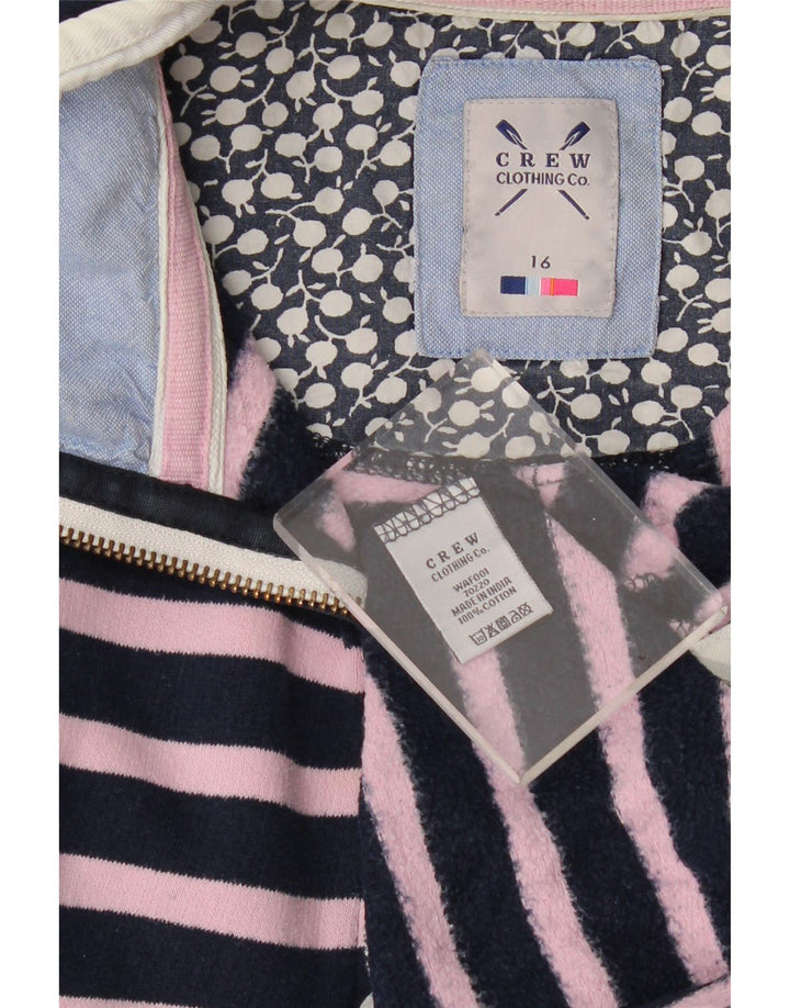 Damska bluza Crew Clothing Sweter UK 16, duże, granatowe paski