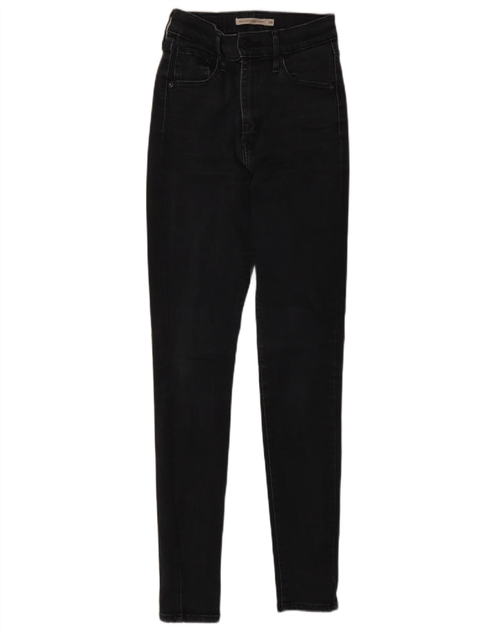 Damskie jeansy Levi's Mile High Skinny W26 L28 Szare
