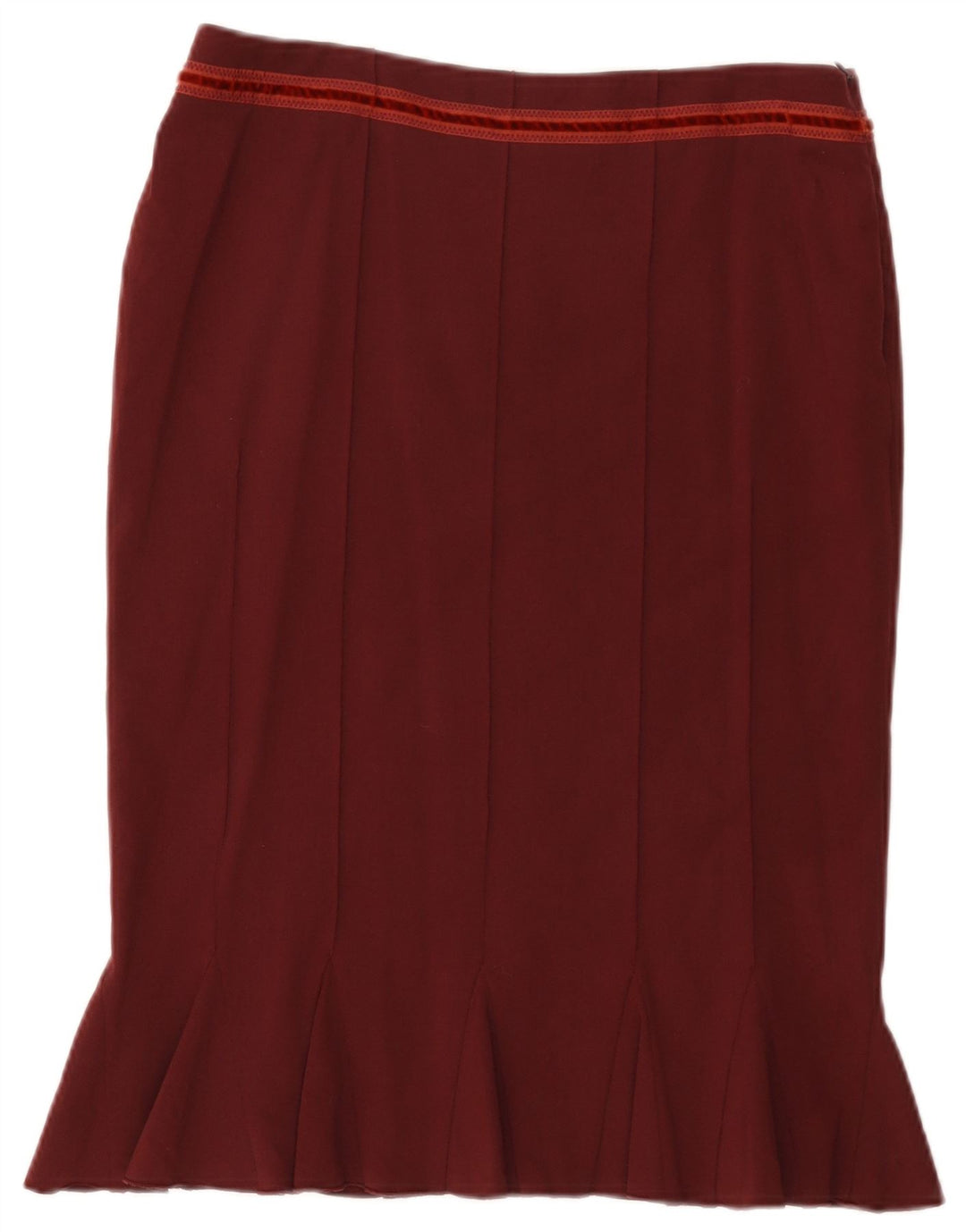 Spódnica damska Roberto Cavalli klasy syrenka IT 44 Medium W30 Burgundowa wełna