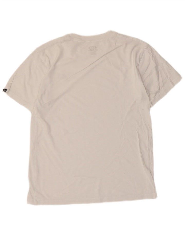 T-shirt męski Vans, mały, biały, bawełniany