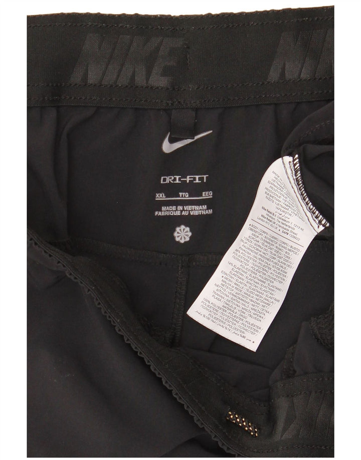 Męskie spodenki sportowe Nike Dri Fit 2XL, czarny poliester