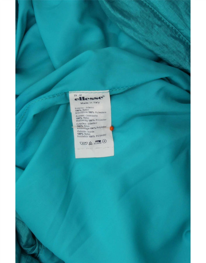 Damski kombinezon narciarski Ellesse IT 46, duży, niebieski, nylonowy, retro