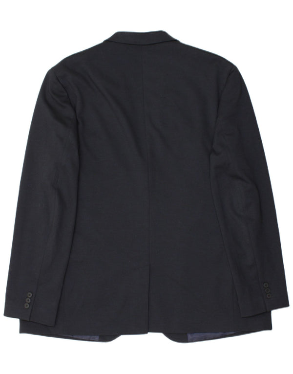 Marks & Spencer Męska marynarka Slim Fit z autografem UK 48 4XL granatowa