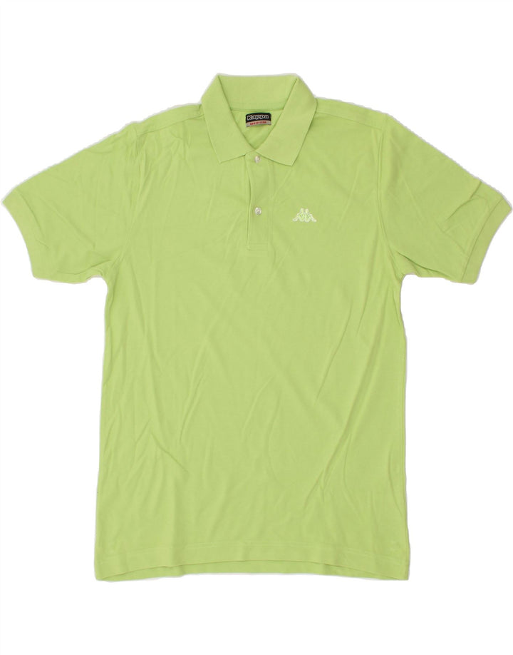 KAPPA Mens Polo Shirt Medium Green Cotton Vintage Kappa and Second-Hand Kappa from Messina Hembry 