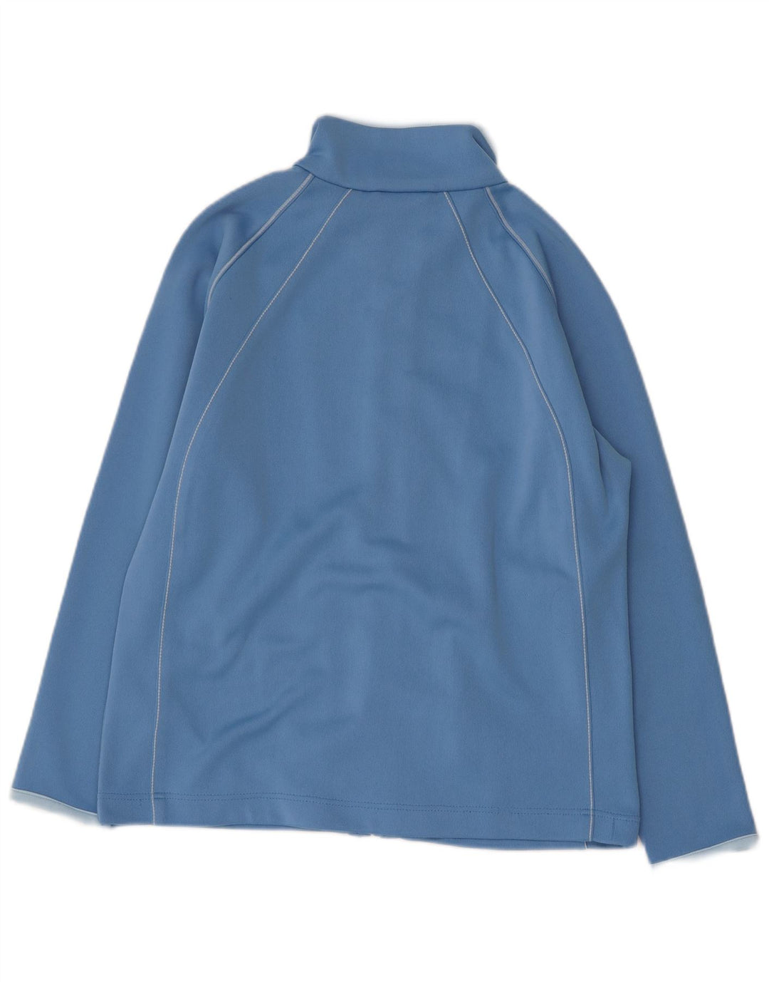 LOTTO Womens Oversized Tracksuit Top Jacket UK 10 Small Blue Polyester