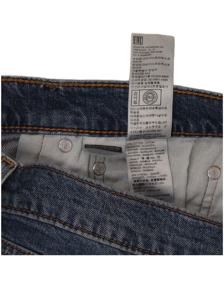 Męskie jeansy Levi's 514 Straight W32 L30 Niebieskie bawełniane