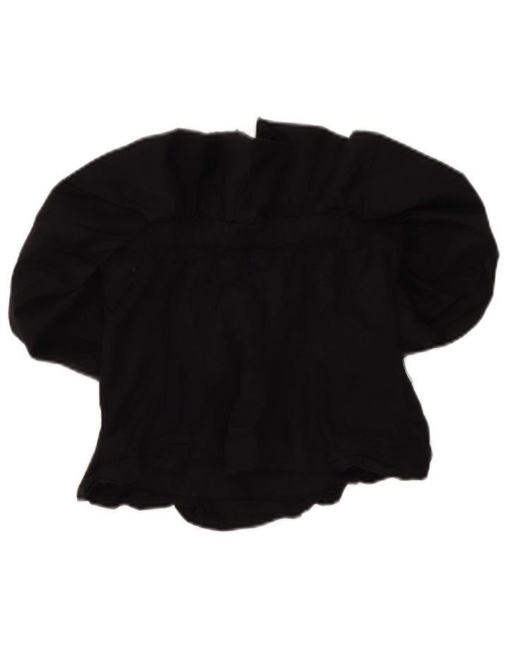 Krótki top damski Zara UK 10 Small Black