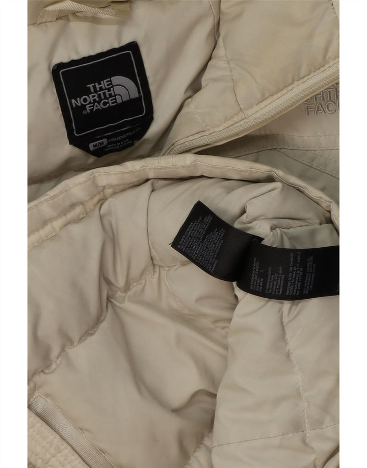 Damska ocieplana kurtka z kapturem THE NORTH FACE UK 14, średnia złamana biel