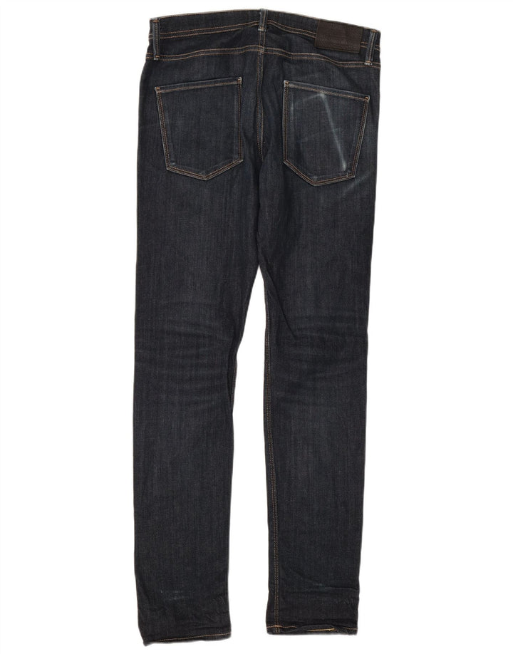 JACK & JONES Męskie jeansy GLENN Slim W32 L32 Granatowe, bawełniane