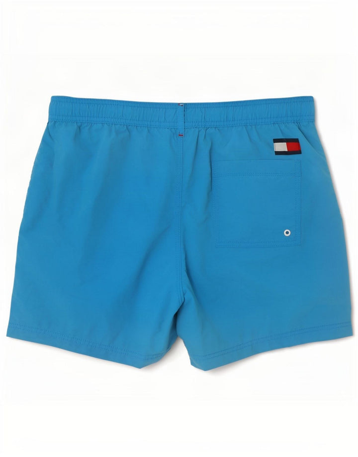 Męskie spodenki kąpielowe Tommy Hilfiger Slim Fit, duże, niebieskie, z poliamidu