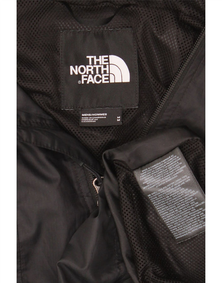 Męska kurtka przeciwdeszczowa z kapturem The North Face UK 38, średnia czarna